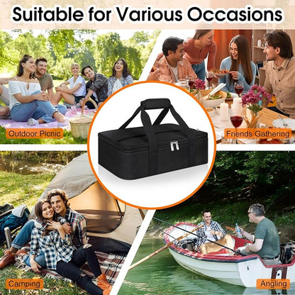 Insulated Casserole Carrier, Portable Casserole Carrier - Image 5