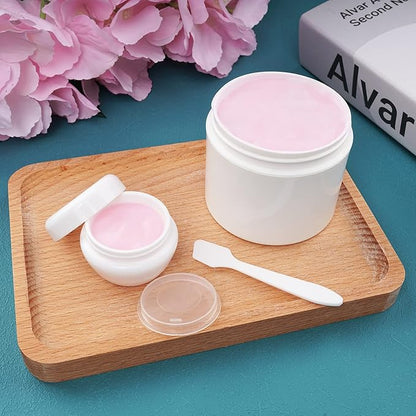 Cosywell Travel Containers - 6PCS Refillable Leak-proof Cream Jars for Toiletries, Lotion, Cosmetic, Body Cream