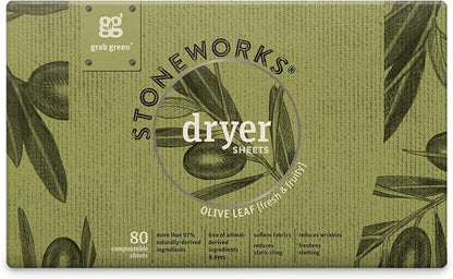 Grab Green Stoneworks Laundry Detergent Pods and Dryer Sheet Bundle, Olive Leaf - Image 3