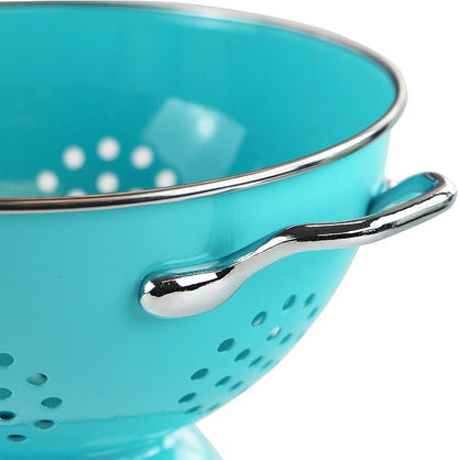 Calypso Basics by Reston Lloyd Powder Coated Enameled Colander, 1.5 Quart - Image 4