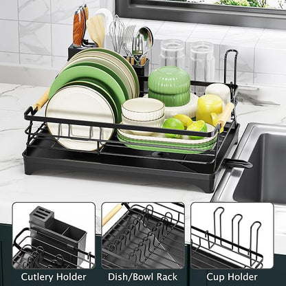 Epicano Dish Drying Rack for Kitchen Counter - Image 3