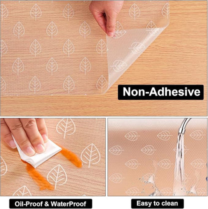 Cooyes Shelf Liners for Kitchen Cabinets Refrigerator Liners Waterproof & - Image 6
