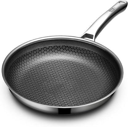 OATOFP Non Stick Frying Pans 12 inch, Hybrid Frying Skillets Nonstick, non by UltimateCookwareDestination