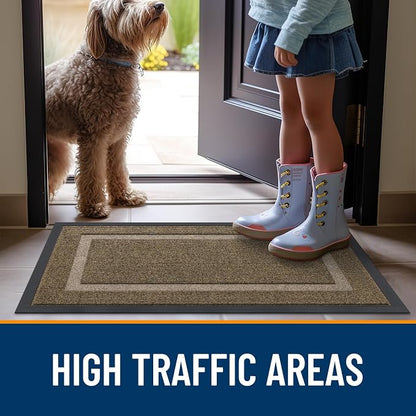 OLANLY Front Door Mat Indoor Outdoor Entrance, Waterproof All-Season, - Image 8