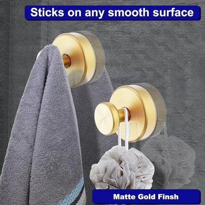 Suction Cup Hooks for Shower, Towel Hooks for Bathroom Window Glass, Bath Robe - Image 7