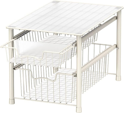 Simple Houseware Stackable Sliding Basket Organizer Drawer by SimpleHouseware