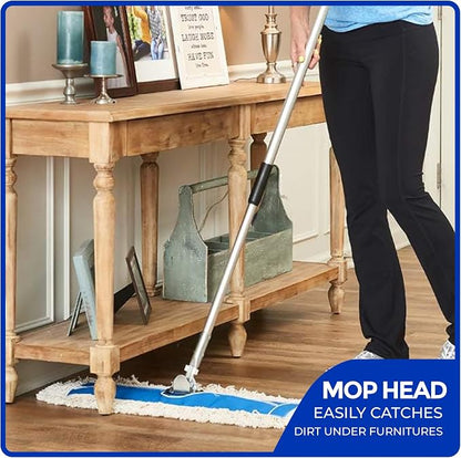 Nine Forty Industrial-Grade 48x5 Cotton Dust Mop Head Refills, Perfect - Image 3