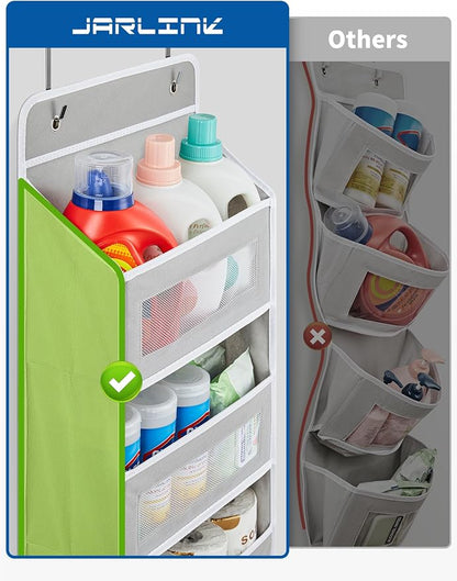 JARLINK 2 Pack Over The Door Organizer, 5 Shelf Door Hanging Organizer - Image 4