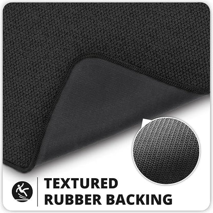 Bath Mat, Ultra Thin Bathroom Rugs, Rubber Bath Mats - Image 4