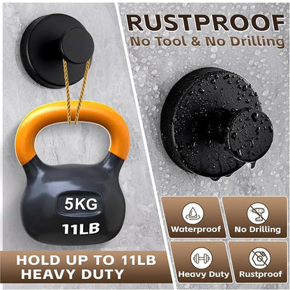 Reusable Heavy Duty Suction Cup Hooks - Image 2
