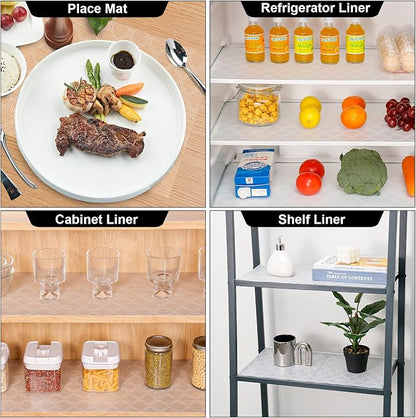 Cooyes Drawer and Shelf Liner, Non-Adhesive Shelf Liners - Image 7