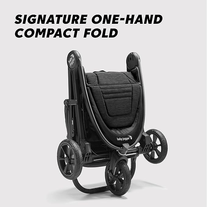 Baby Jogger City Mini GT2 All-Terrain Travel System Includes City GO 2 Infant Car Seat Opulent Black