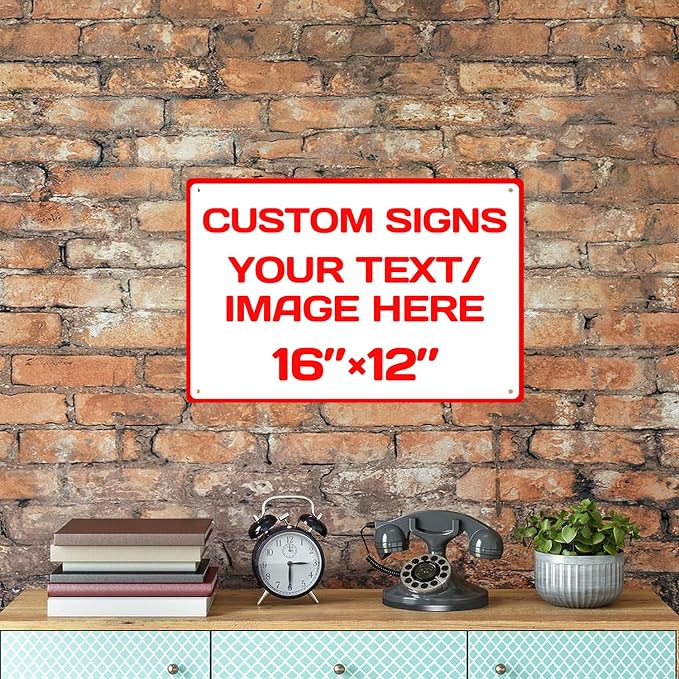 Customised Christmas Decoration Signs, Aluminum Weatherproof Metal Sign - Image 6