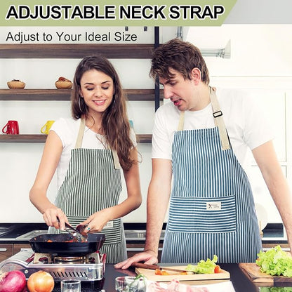 Janmercy 24 Pcs Aprons for Women Men - Image 4