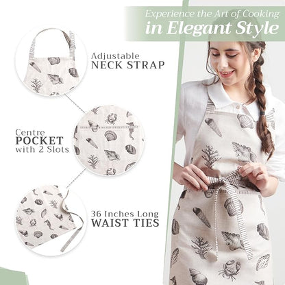 Maison d' Hermine 100% Cotton Apron - Image 5
