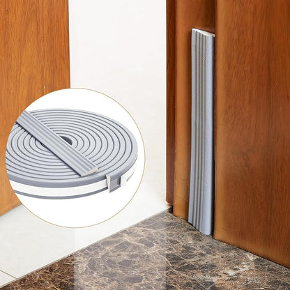 QDiShi 196" Wedge-Shape Weather Stripping Door Seal Weatherproof Foam Seals - Image 7