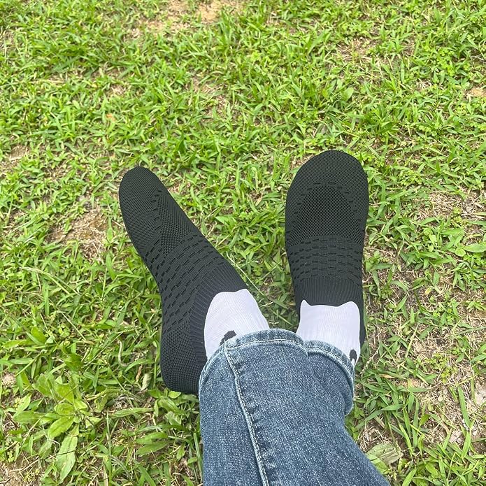 Adult Indoor House Slippers Socks Lightweight Non Slip Grip House Home Shoes - Image 6