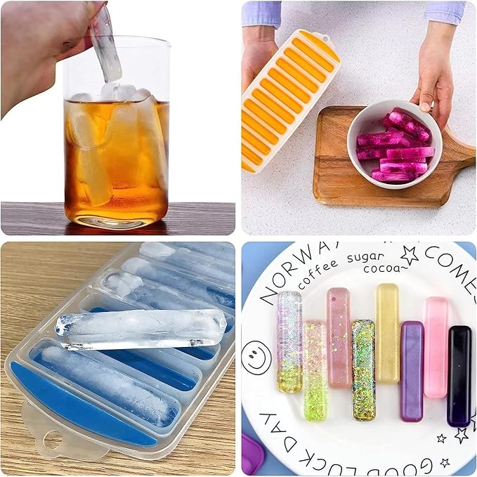 2 Pcs Long Ice Stick Tray Silicone - Image 4