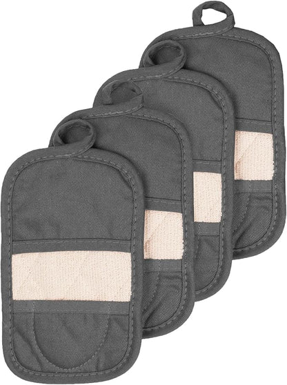 RITZ Premium Pot Holders & Heating Pads, 8.5" x 5.5", Heat Resistant, 100% by Ritz+Foodservice