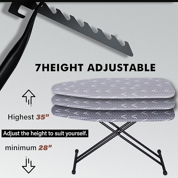 Ironing Board Full Size, Metal Construction Iron Board - Image 5