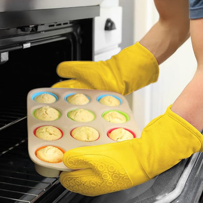 BPA-Free Soft Silicone Oven Mitts - Image 8