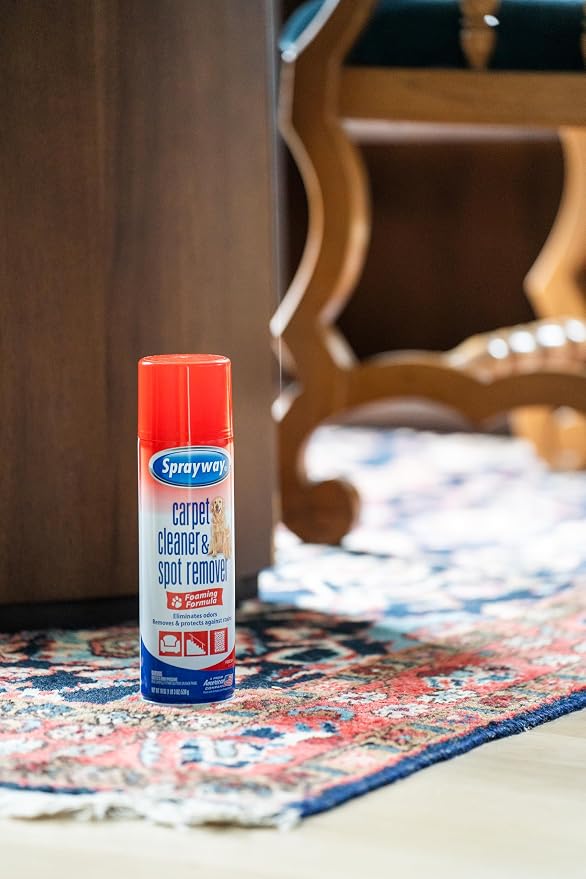 Sprayway Carpet Cleaner, 19oz | Removes Pet Stains & Odors, Foaming Action | - Image 3