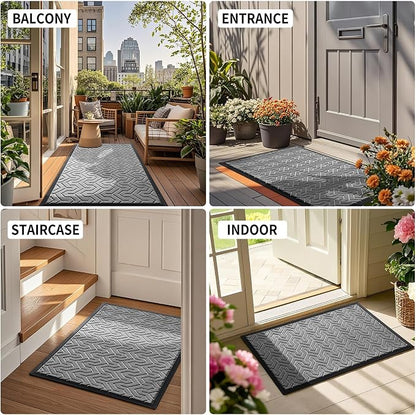 Yimobra Large Door Mat Outside Entrance 36x24, Waterproof Heavy Duty Outdoor - Image 6