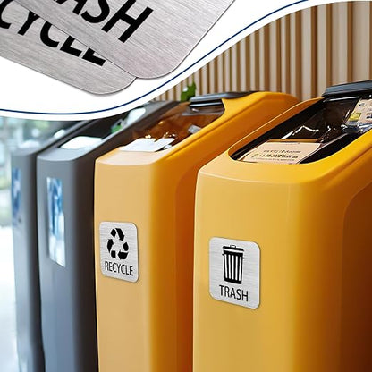 Recycle and Trash Magnets Sticker - Image 4