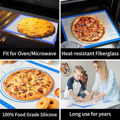 Silicone Pastrty Mat for Dough Rolling, Silicone Baking Mat - Image 2