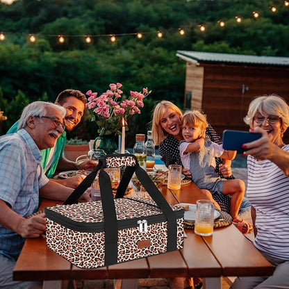 Insulated Casserole Carrier Bag, Expandable Thermal Food Carrier Insulated - Image 7