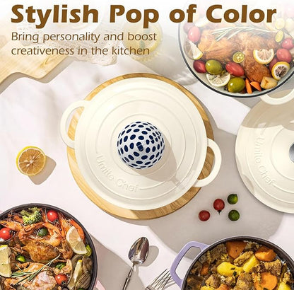 Enameled Cast Iron Dutch Oven - Image 8