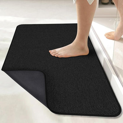Bath Mat, Ultra Thin Bathroom Runner Rugs, Large Bath Mats by BosapDirect