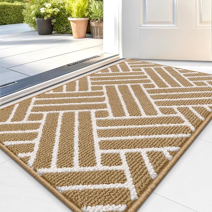 OLANLY Indoor Door Mat, 36x24 Inch, Dirt Resistant and Absorbent, Non-Slip by OLANLY