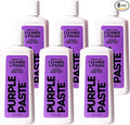 Purple Paste All Purpose Cleaning & Polishing Paste – Tough Stain Remover for Kitchen, Bathroom, Oven, Stove, Tile & Grout – Multi-Surface Cleaner Made in USA, 8oz (Pack of 6)