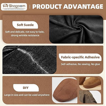 Suede Repair Patch, 35X79 Inch Fabric Large Repair Tape, Self-Adhesive Patches - Image 3