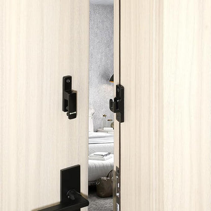 90/180 Degree Flip Latch Gate Latch, Heavy Duty Black Safety Door Lock Enhanced - Image 7