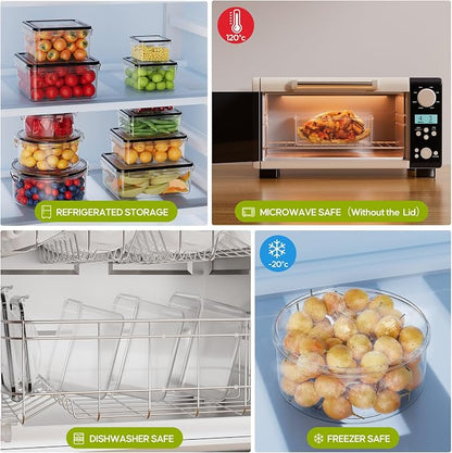 42 PCS Food Storage Containers - Image 6