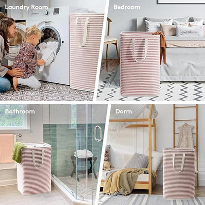 Lifewit 3 Pack Laundry Hamper Large Collapsible Laundry Baskets, Freestanding - Image 6