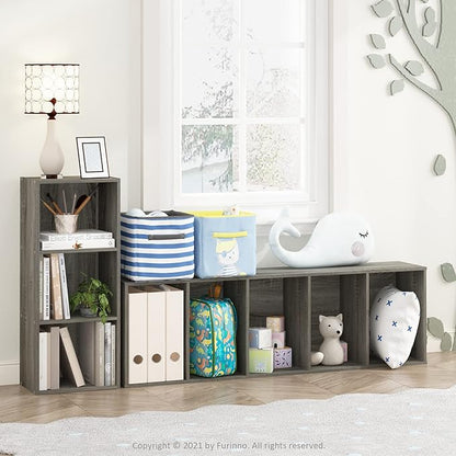 Furinno LUDER Book Shelf, 5-Tier Bookshelf, Bookcase - Image 2
