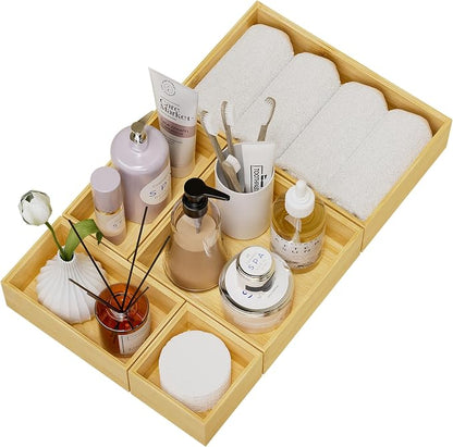 Bamboo Drawer Organizer Set - Image 8
