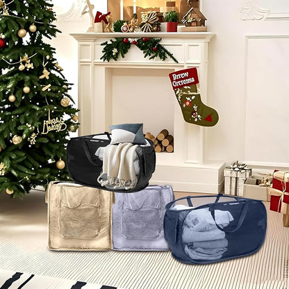 4 Pack Closet Storage Bins, Storage Containers - Image 5