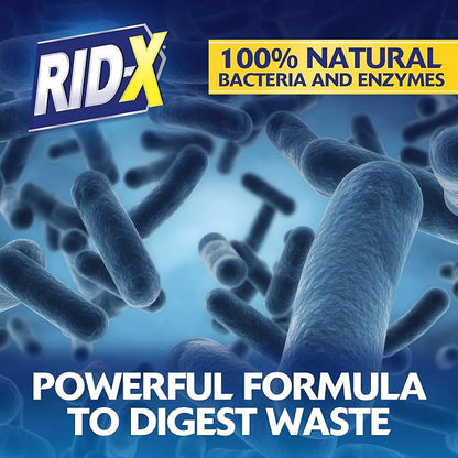 Rid-X Septic Treatment, 12 Month Supply of Septi-Pacs, 12.6 Oz - Image 4