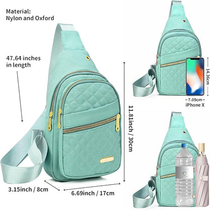 Small Sling Bag For Women Men Casual Crossbody Sling Backpack