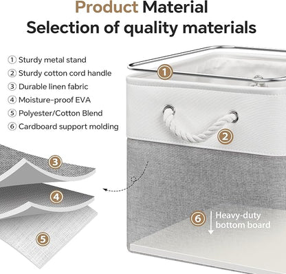13x13 Inch Cube Storage Bins - Image 4