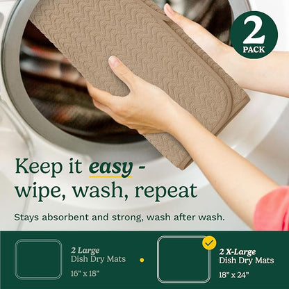 Cuisinart Dish Drying Mats for Kitchen Counter - Image 6