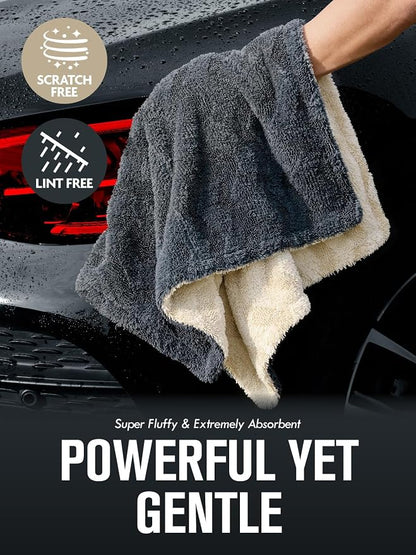 Fantasticlean Extra Large Car Drying Towel- 36‘’ by 24'' -Premium Microfiber - Image 2