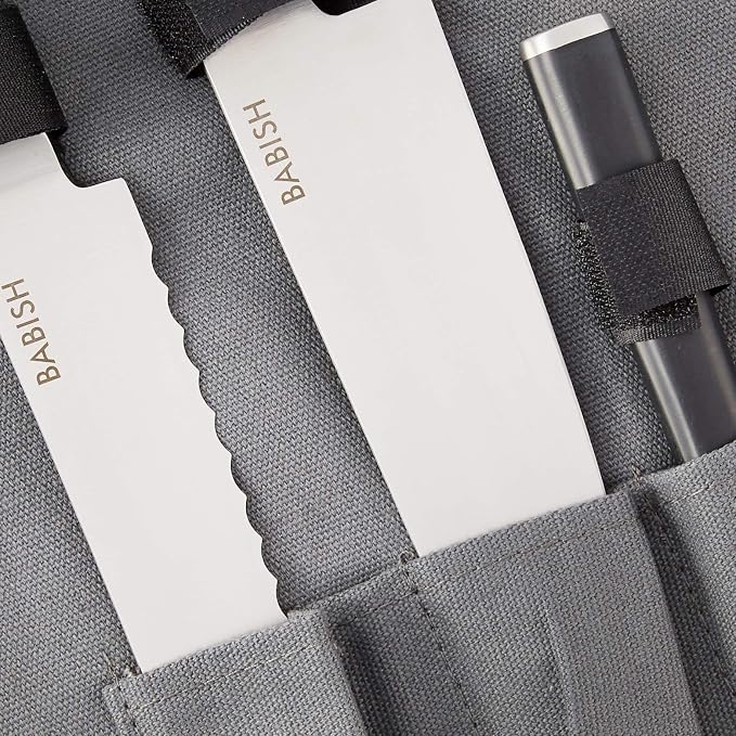 Babish German High-Carbon 1.4116 Steel Cutlery Knife Set, 3-Piece w/Kitchen - Image 5