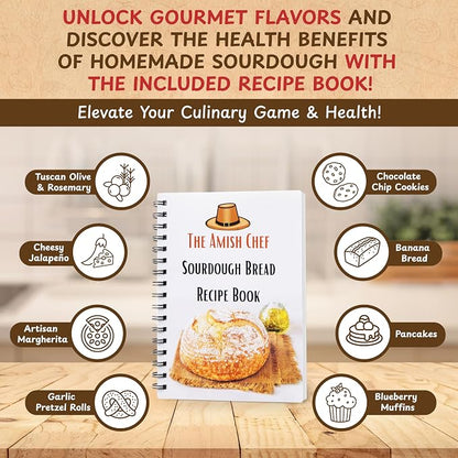 Master Baker Sourdough Starter Kit, All-Inclusive Set - Image 5