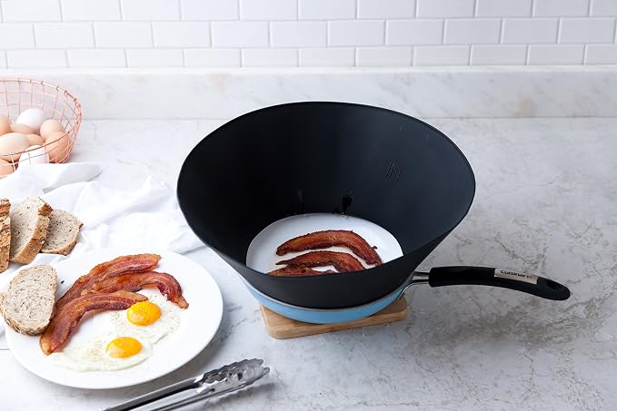Frywall 12 - Black - Splatter Guard, as Seen on Shark Tank - Image 3