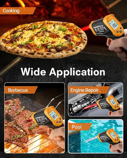 Eventek Infrared Thermometer Gun, -58°F to 1112°F Laser Thermometer Temperature - Image 5